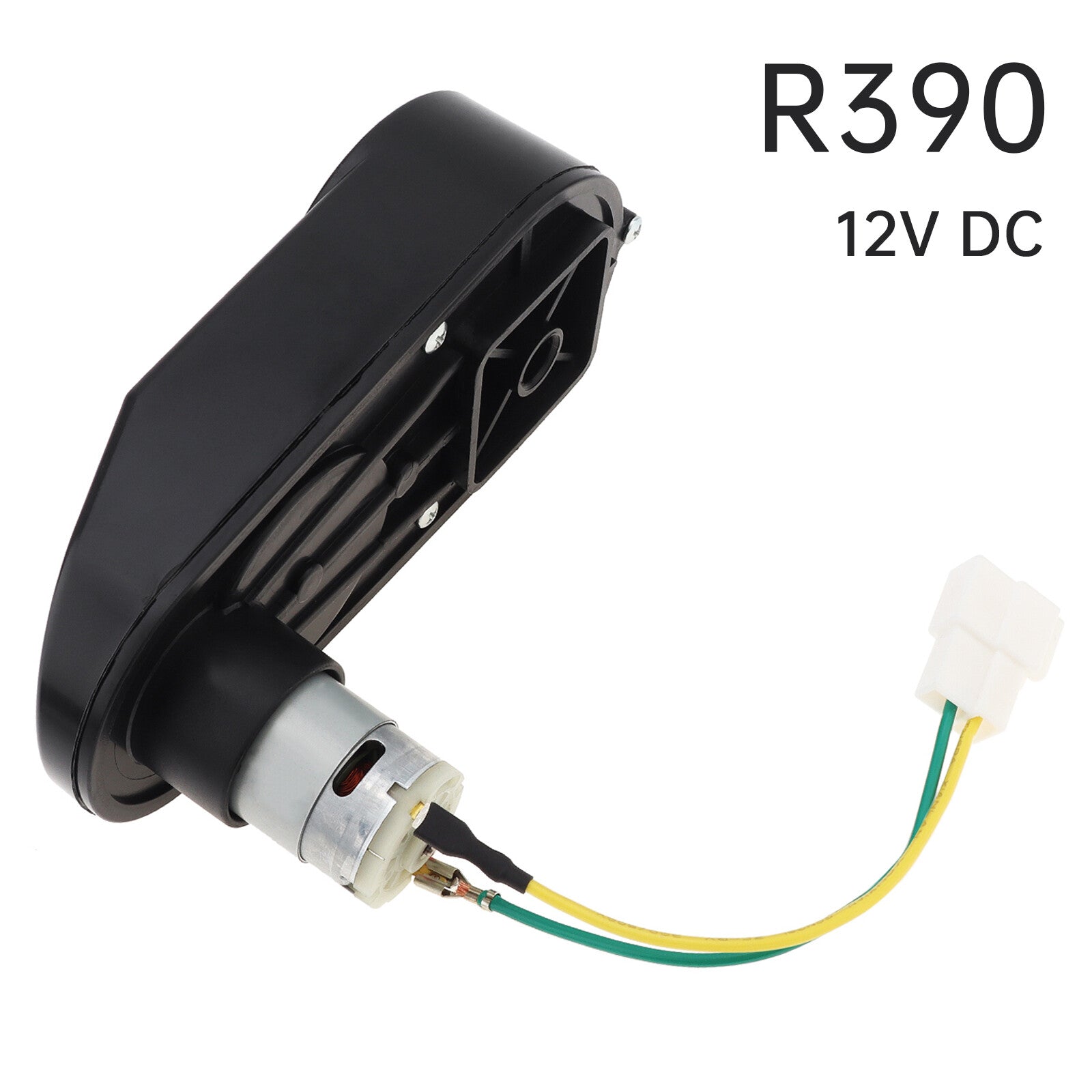 12V RS390 Motor with 1.0CM Axle for Children's Electric Ride-On Car Gearbox Trend Times 0