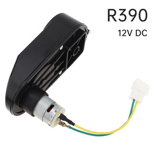 12V RS390 Motor with 1.0CM Axle for Children's Electric Ride-On Car Gearbox Trend Times 0
