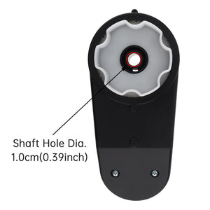 12V RS390 Motor with 1.0CM Axle for Children's Electric Ride-On Car Gearbox Trend Times 2