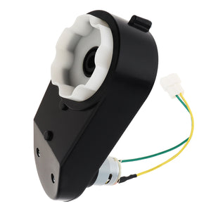 12V RS390 Motor with 1.0CM Axle for Children's Electric Ride-On Car Gearbox Trend Times 9