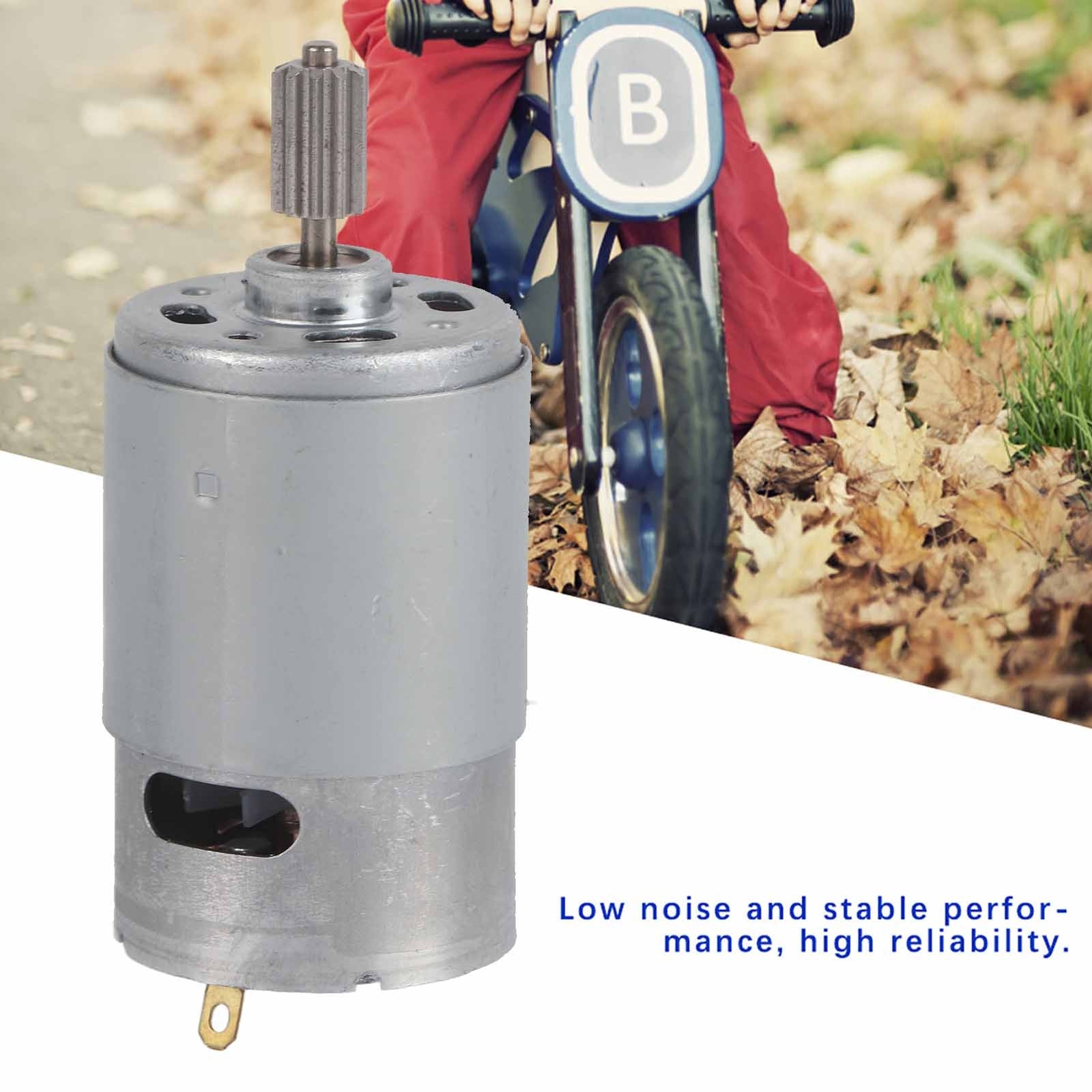 12V RS550 high-speed 30000 RPM electric motor for kids’ toy cars and motorcycles Trend Times 21