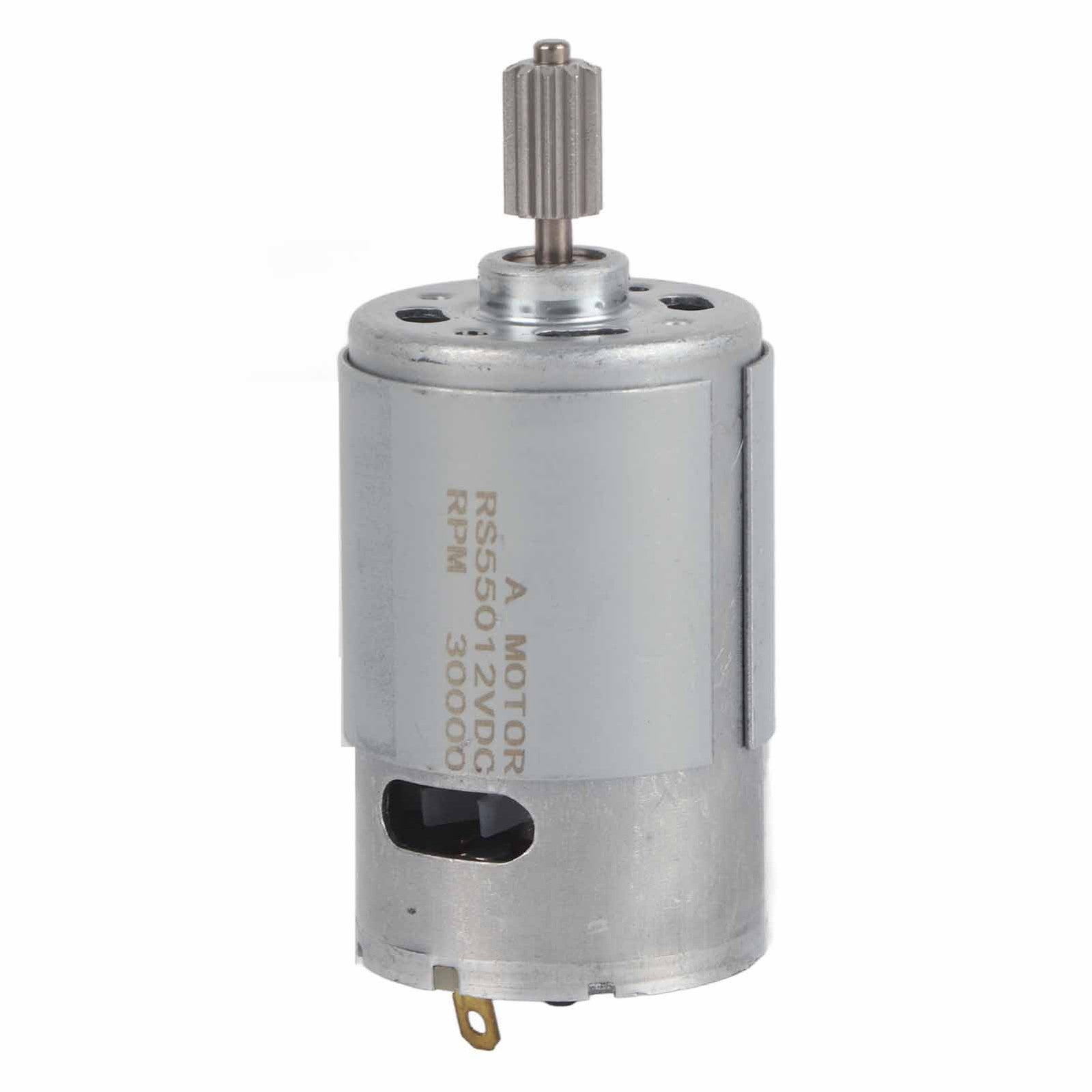 12V RS550 High-Speed 30000RPM Micro Motor for Electric Toy Cars and Motorcycles Trend Times 20