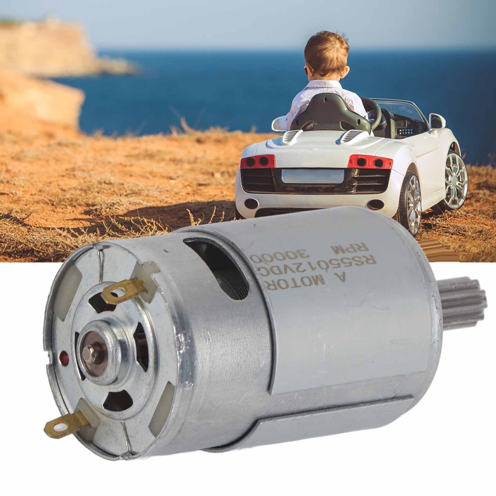 12V RS550 High-Speed 30000RPM Micro Motor for Electric Toy Cars and Motorcycles Trend Times 9