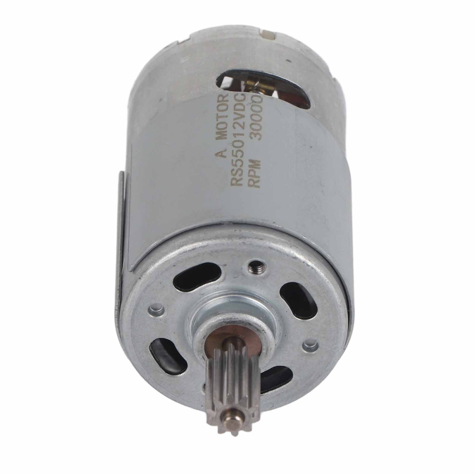12V RS550 Micro Motor for Electric Toy Cars and Children's Motorcycles 550 30000 RPM Trend Times 13