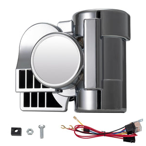 12V Snail Air Horn Kit for Motorcycle and Truck – Loud Train Horn Sound Trend Times Variant 0