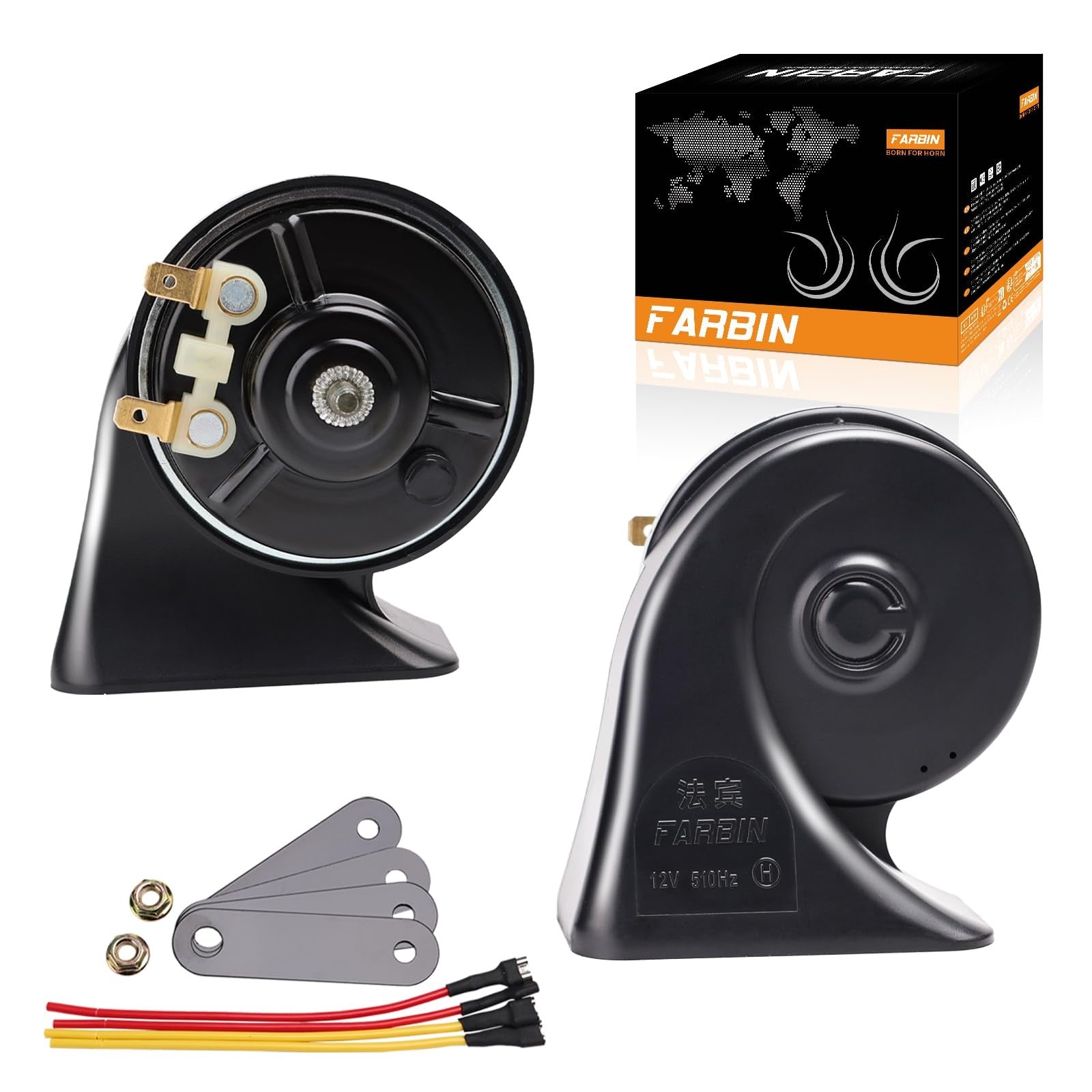 12V Waterproof Universal Loud Train Horn Replacement Kit for Cars Trend Times 0