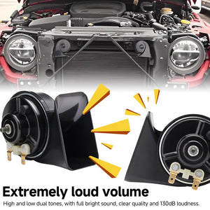 12V Waterproof Universal Loud Train Horn Replacement Kit for Cars Trend Times 2