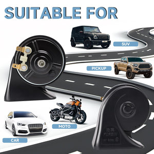 12V Waterproof Universal Loud Train Horn Replacement Kit for Cars Trend Times 6