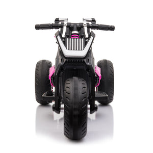 12V Kids Electric Three-Wheel Ride-On Motorcycle with Horns and LED Lights Trend Times 1