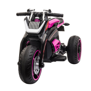 12V Kids Electric Three-Wheel Ride-On Motorcycle with Horns and LED Lights Trend Times Variant 0