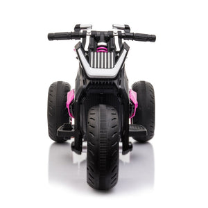 12V Three-Wheeled Battery-Powered Motorcycle with LED Lights and Horn for Kids Ages 3-8 Trend Times 13