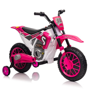 12V Electric Battery-Powered Kids Motorcycle Ride-On Toy with 2-Speed Settings Trend Times 3