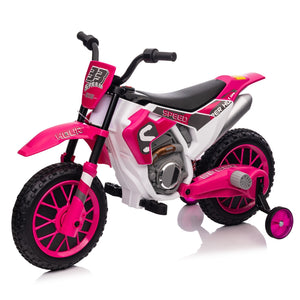 12V Electric Battery-Powered Kids Motorcycle Ride-On Toy with 2-Speed Settings Trend Times 5