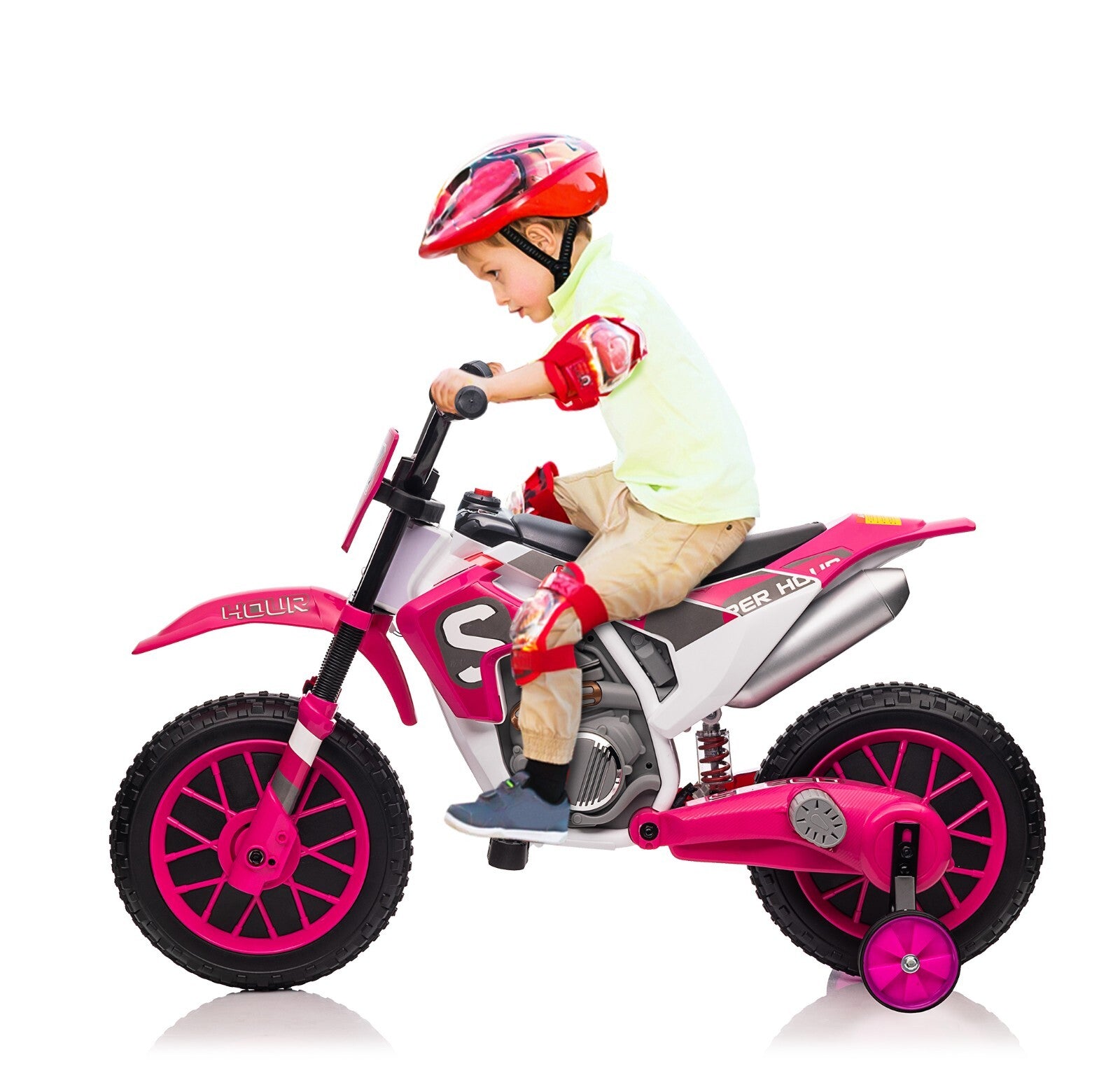 12V Electric Battery-Powered Kids Motorcycle Ride-On Toy with 2-Speed Settings Trend Times 7