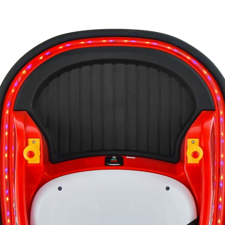 12V Toddler Electric Ride-On Bumper Car Toy with Flashing Lights and Spacious Pedal Area Trend Times 7