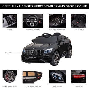 12V Electric Ride-On Car for Toddlers and Kids with Remote Control, 2 Speeds, and MP3 Player Trend Times 7