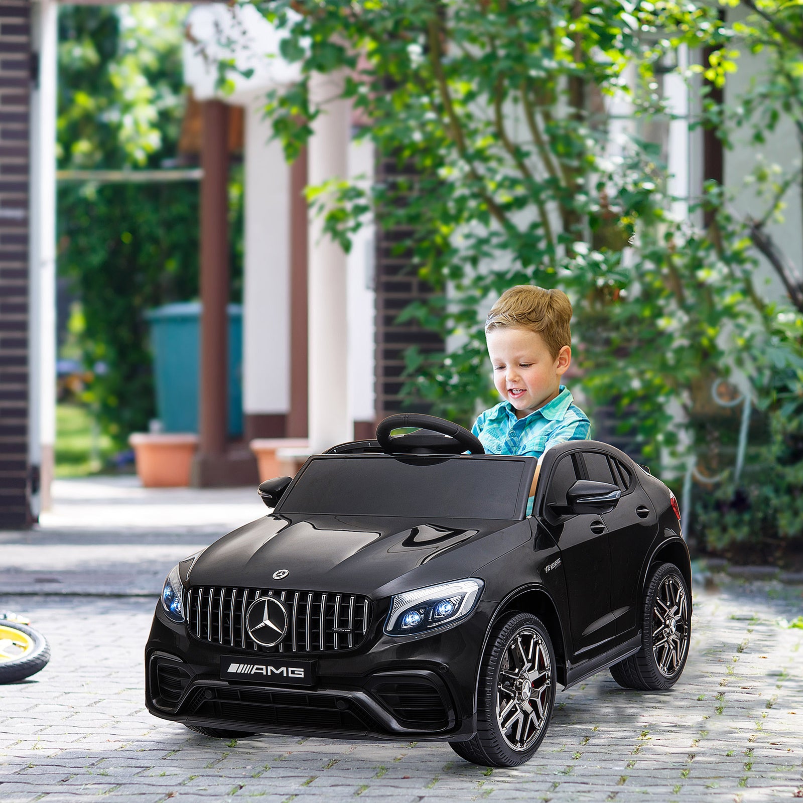 12V Electric Ride-On Car for Toddlers and Kids with Remote Control, 2 Speeds, and MP3 Player Trend Times 9