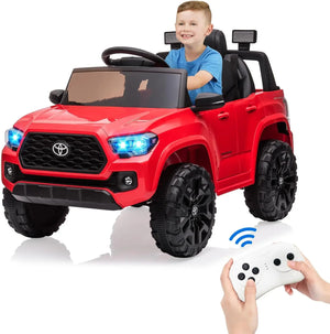 12V Electric Remote Control Truck Toy with LED Lights and 3-Speed Settings Trend Times 13