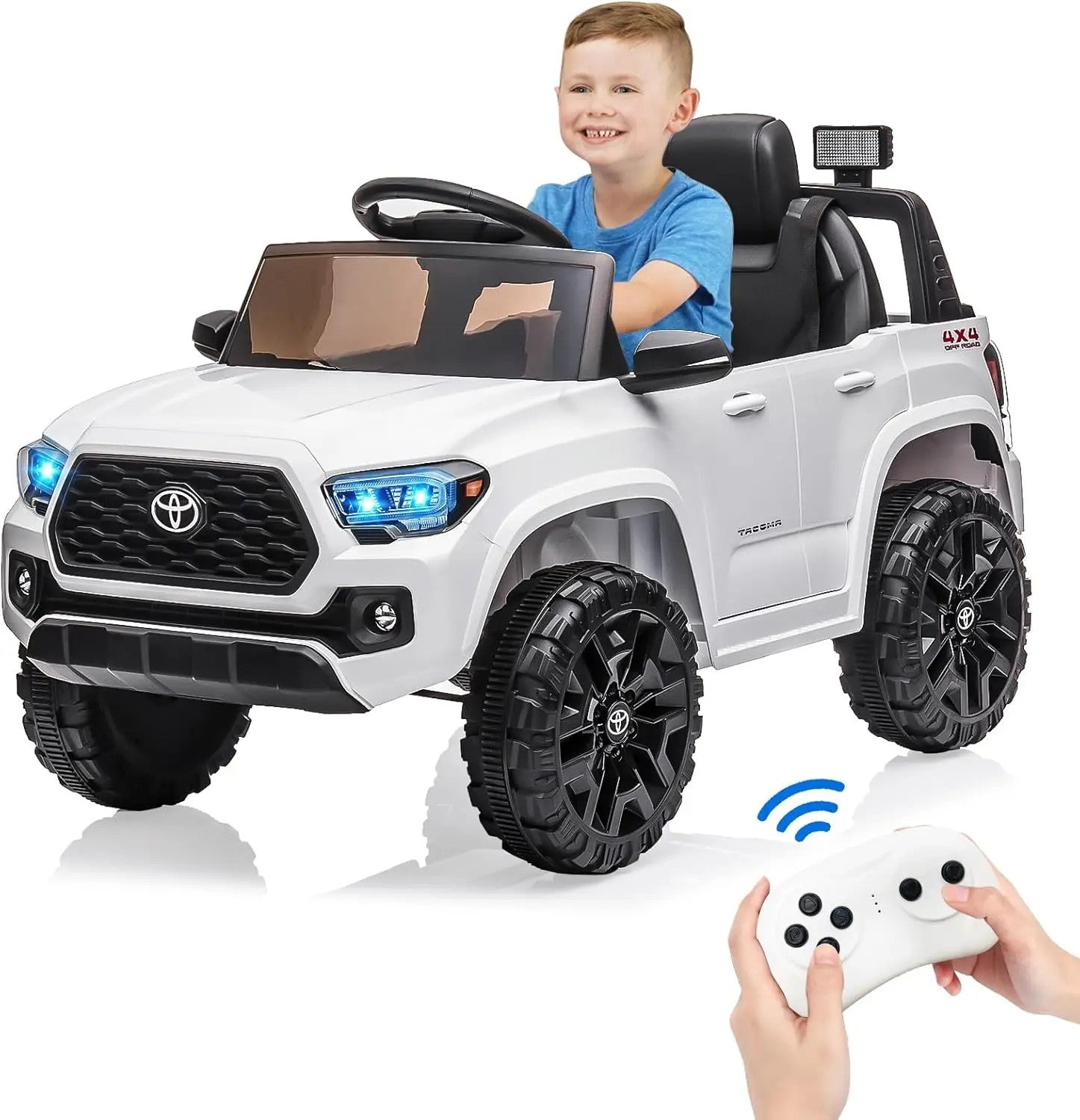 12V Electric Remote Control Truck Toy with LED Lights and 3-Speed Settings Trend Times 14