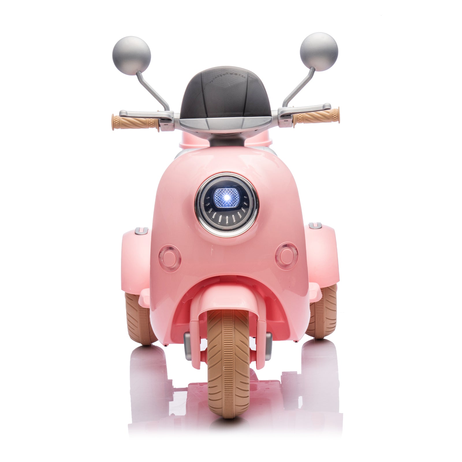 12V Two-Motor Kids Ride-On Electric Two-Seater Three-Wheel Motorcycle Trend Times 10