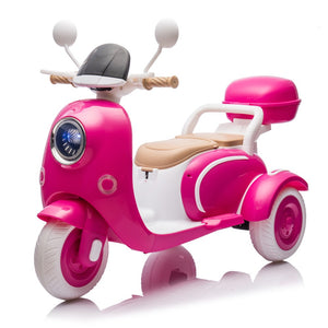 12V Two-Seater Electric Ride-On Motorcycle for Kids with Three Wheels Trend Times 15