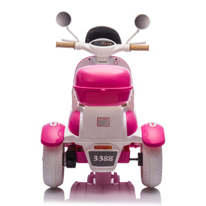 12V Two-Seater Electric Ride-On Motorcycle for Kids with Three Wheels Trend Times 10