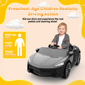 12V Electric Ride-On Car for Kids with Power Wheels and Remote Control Trend Times 12