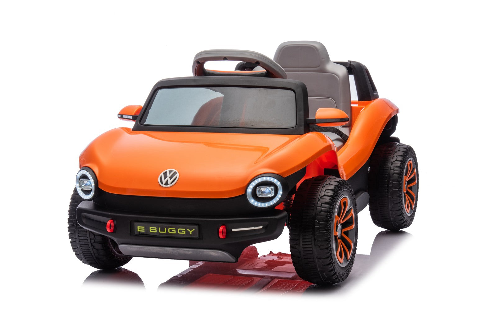 12V VW Beetle Kids Electric Ride-On Car with Remote Control, Lights, Music, and USB Port Trend Times 9