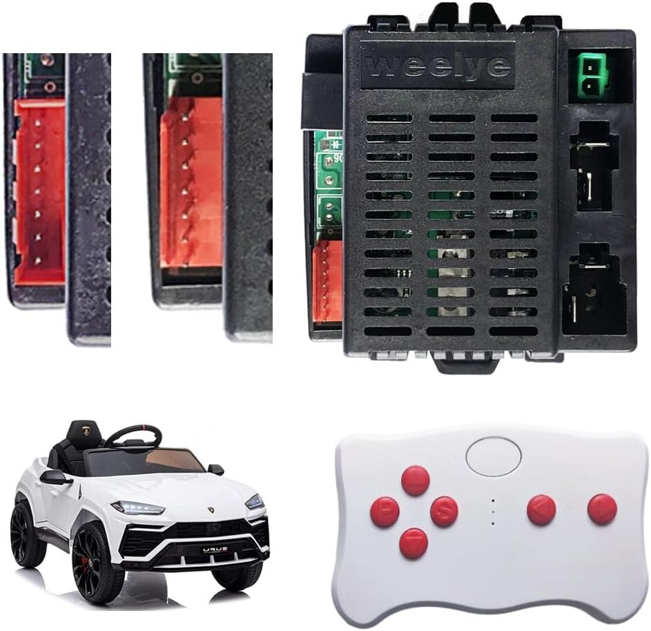 12V Weelye RX23 Socket B 2.4G Bluetooth Receiver Control Box Kit Trend Times Variant 0