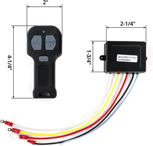 12V Wireless Winch Remote Control Kit with 4 Mini Transmitters for Truck ATV SUV Trend Times 6