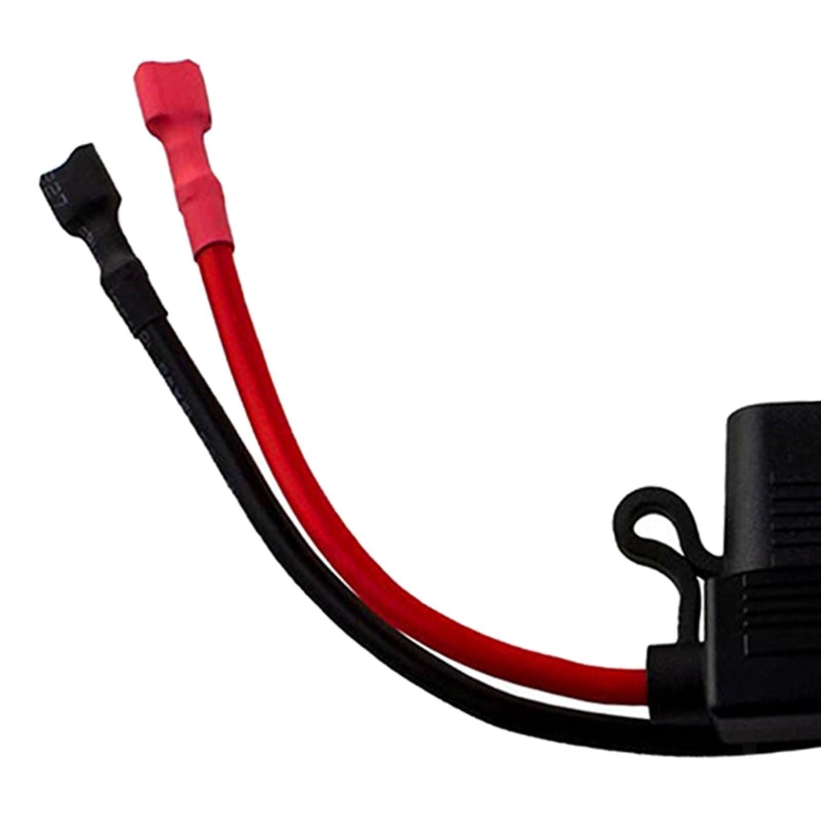 12V 2-Pin Wiring Harness Connector for Children's Ride-On Cars Accessories Trend Times 3