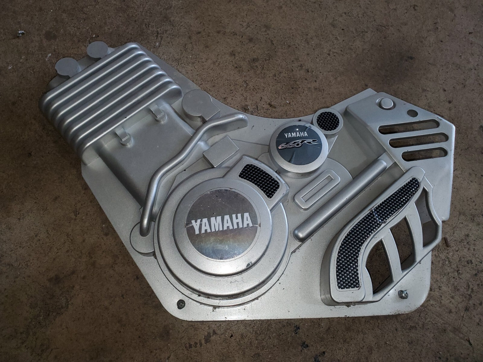 12V Kids ATV Left Side Plastic Engine Panel for Yamaha Raptor 660 Power Wheels Trend Times 0