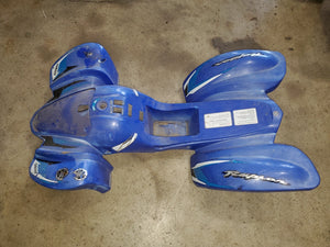 12V Kids Blue ATV with Durable Plastic Body and Power Wheels Trend Times 2