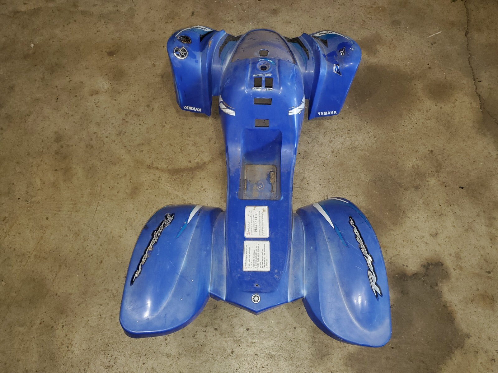 12V Kids Blue ATV with Durable Plastic Body and Power Wheels Trend Times 3