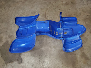 12V Kids Blue ATV with Durable Plastic Body and Power Wheels Trend Times 6