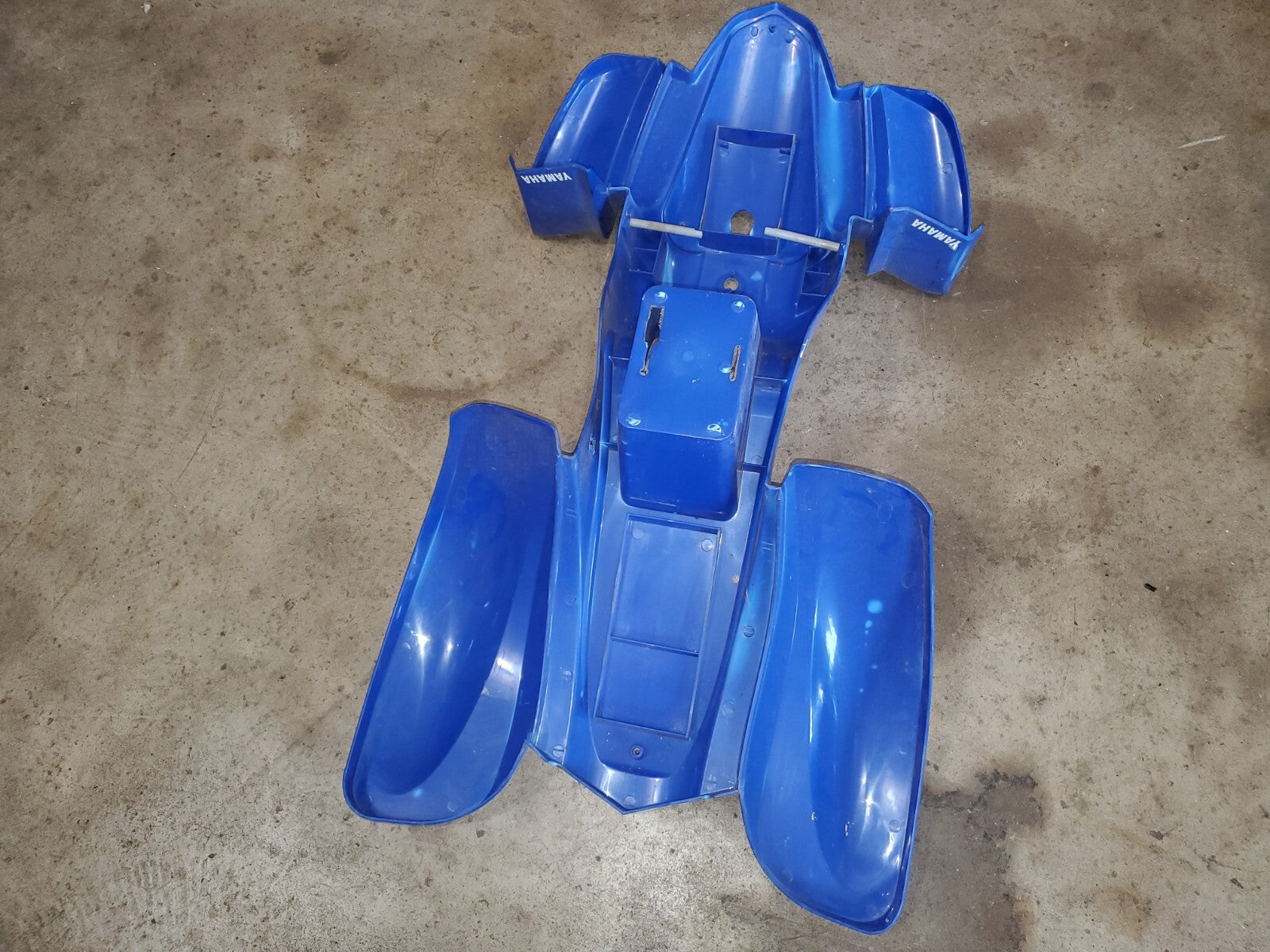 12V Kids Blue ATV with Durable Plastic Body and Power Wheels Trend Times 7