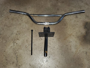 12V Kids ATV Chrome Handlebar Clamp for Yamaha Raptor Power Wheels Trend Times Variant 0