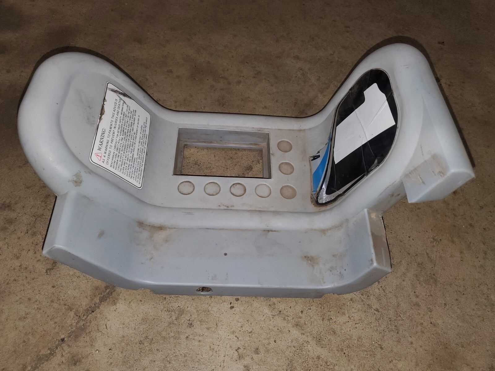 12V Kids ATV Left Side Footrest Floorboard with Power Wheels Compatible Design Trend Times 2