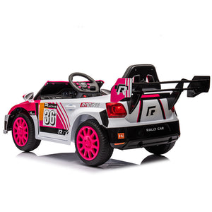 12V 4A Kids Ride-On Toy Car with 20W x2 Motors, 2.4G Remote Control, 4-Wheel Suspension, Forward and Reverse Trend Times 2