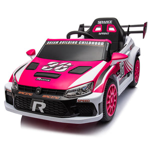 12V 20W x2 Kids Ride-On Toy Car with 2.4G Remote Control, 4-Wheel Suspension, Forward and Reverse Trend Times 0