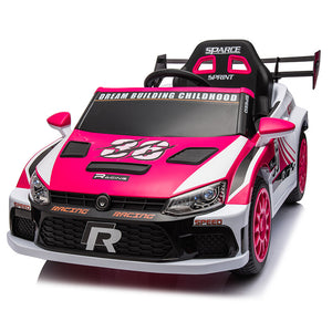 12V 20W x2 Kids Ride-On Toy Car with 2.4G Remote Control, 4-Wheel Suspension, Forward and Reverse Trend Times 17