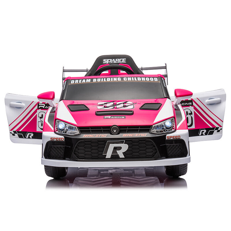 12V 20W x2 Kids Ride-On Toy Car with 2.4G Remote Control, 4-Wheel Suspension, Forward and Reverse Trend Times 19