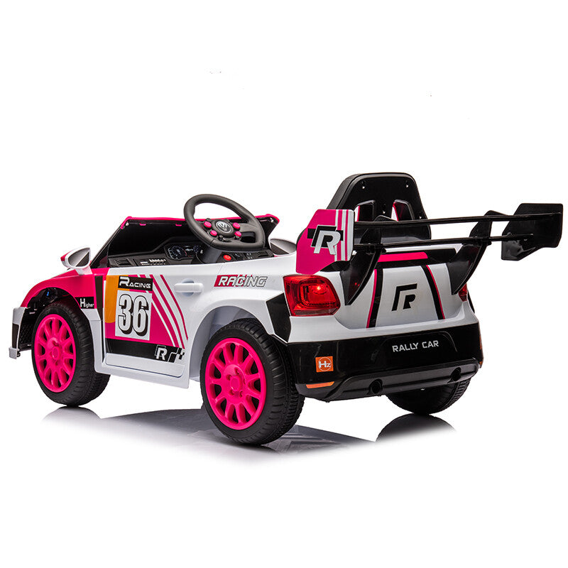 12V 20W x2 Kids Ride-On Toy Car with 2.4G Remote Control, 4-Wheel Suspension, Forward and Reverse Trend Times 2