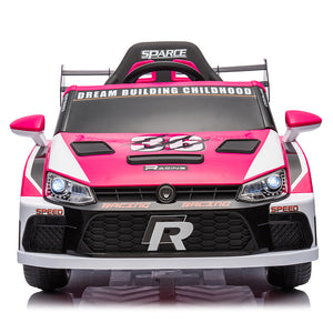 12V 20W x2 Kids Ride-On Toy Car with 2.4G Remote Control, 4-Wheel Suspension, Forward and Reverse Trend Times 5