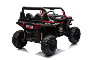 12V 7Ah Dual Battery 30W 4-Wheel Drive Kids Ride-On Car with Leather Seat and One-Button Start Forward and Backward Trend Times 6