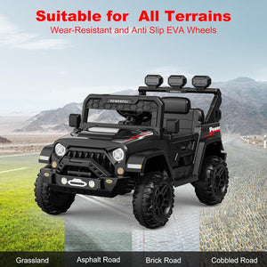 12V 7Ah Electric Kids Ride-On Truck with Dual Power Wheels and Remote Control Trend Times 5