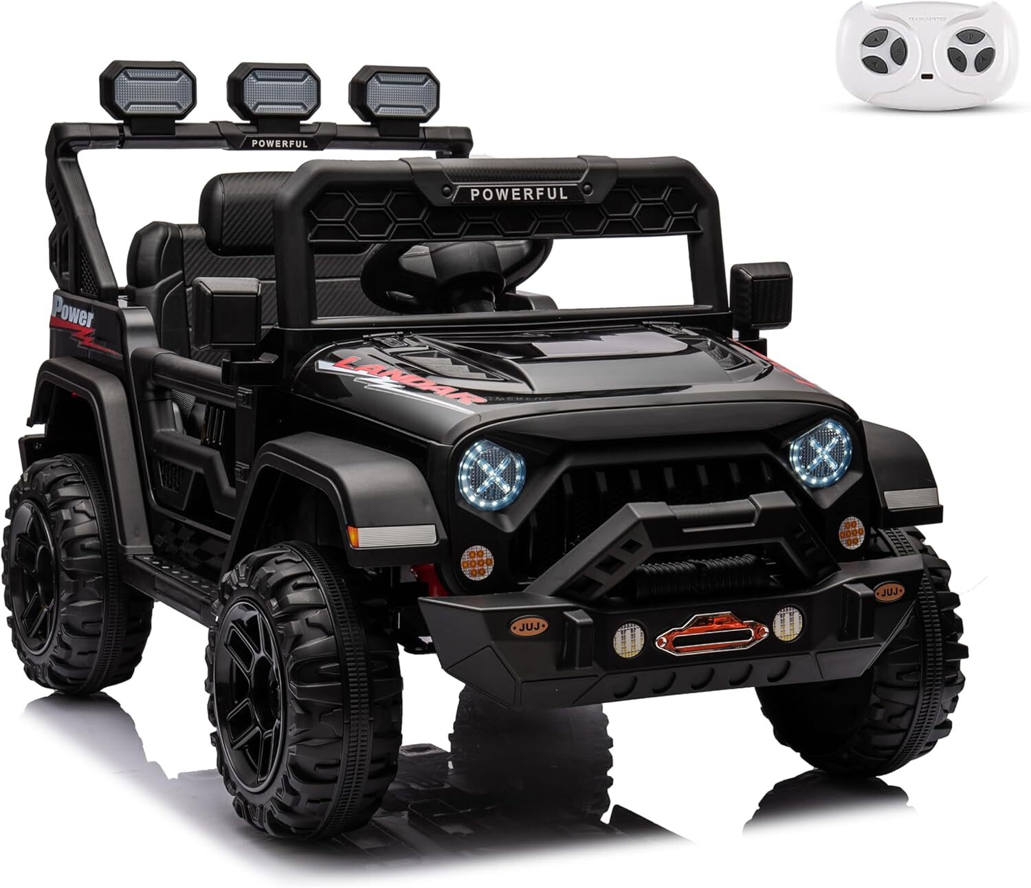 12V 7Ah Electric Kids Ride-On Truck with Dual Power Wheels and Remote Control Trend Times 6