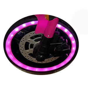 12V 7Ah Kids Ride-On Motorcycle Toy with Training Wheels and Lighting Trend Times 10
