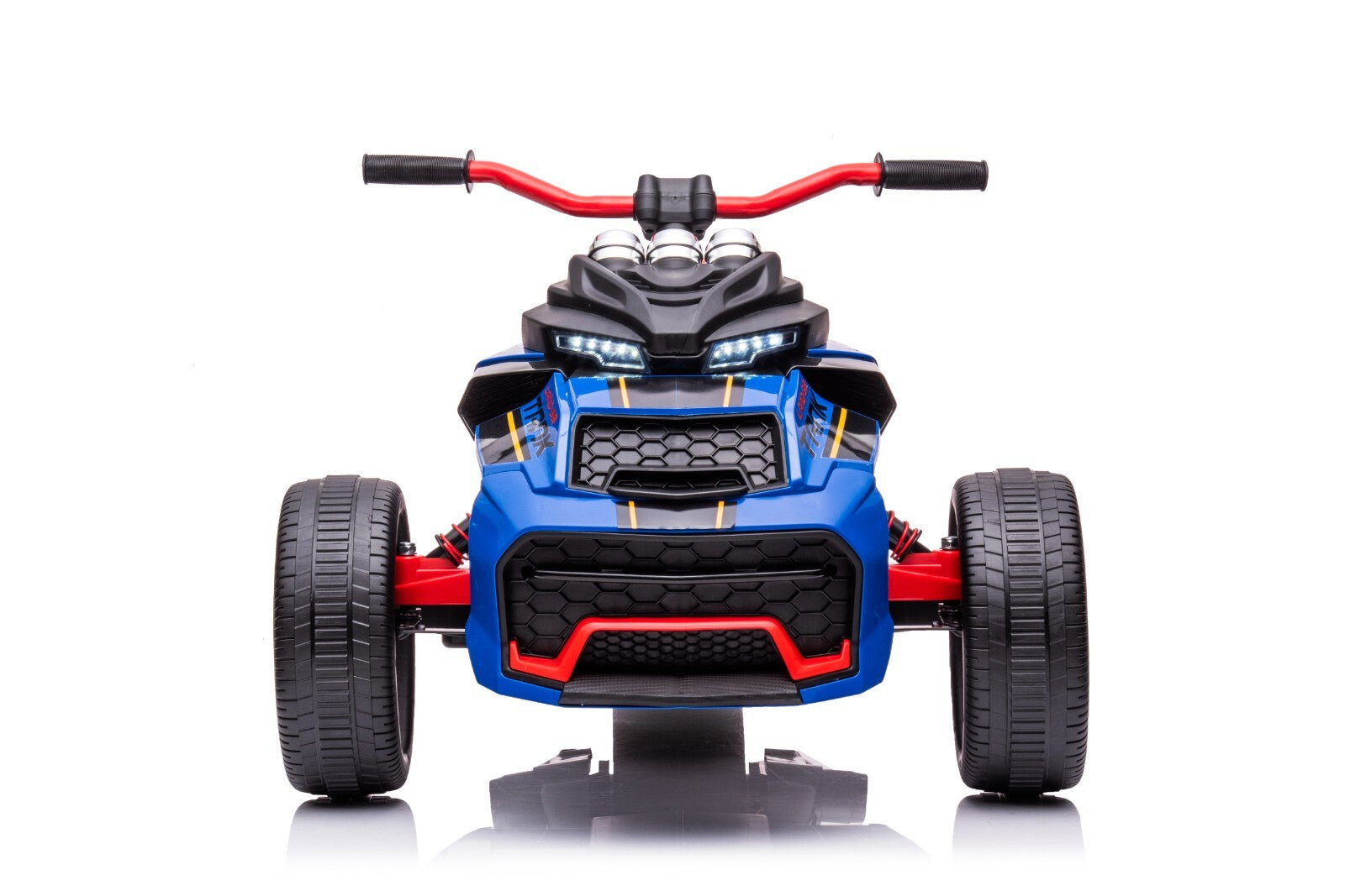 12V Rechargeable Battery-Powered Kids Ride-On 3-Wheeler ATV Motorcycle Toy Car Trend Times 6
