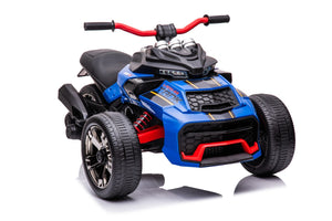 12V Rechargeable Battery-Powered Kids Ride-On 3-Wheeler ATV Motorcycle Toy Car Trend Times 8